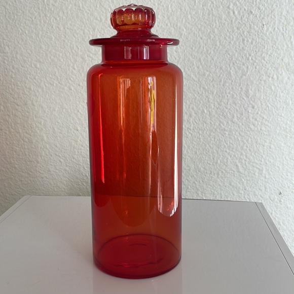 Vintage Counterpoint SF Takahashi Japanese Hand Blown Glass Container with Lid - Picture 2 of 10
